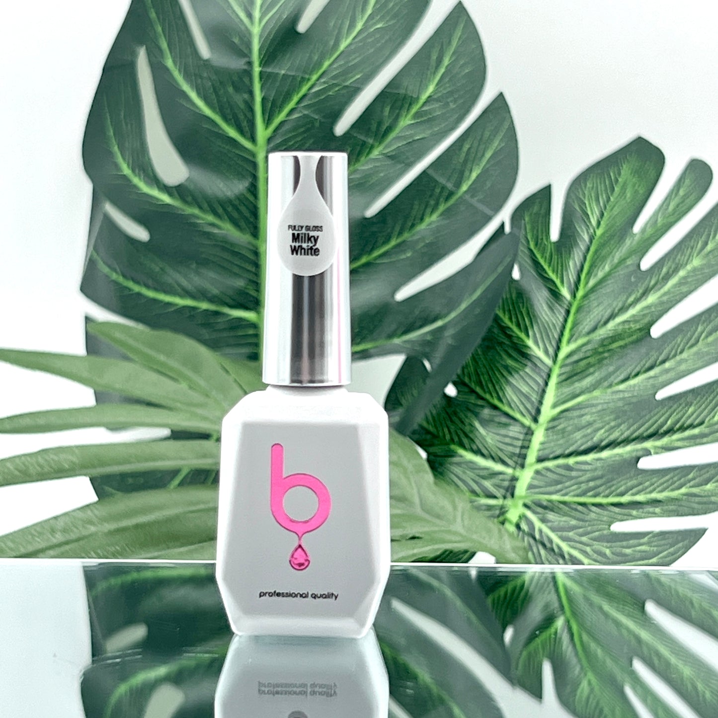FULLY GLOSS MILKY WHITE - Top Coat Semitrasparente Bianco Latte Senza Dispersione