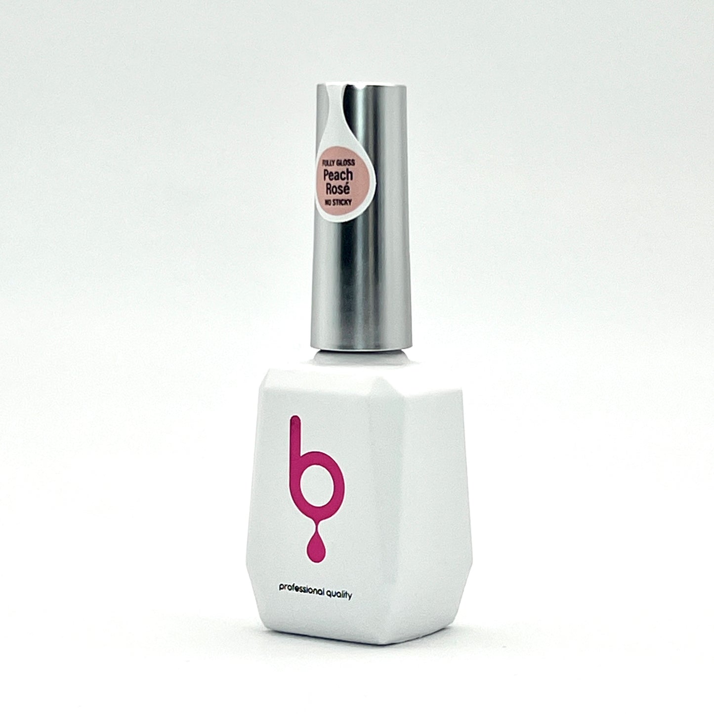 FULLY GLOSS PEACH ROSÉ - Top Coat Semitrasparente Rosa Pescato Senza Dispersione