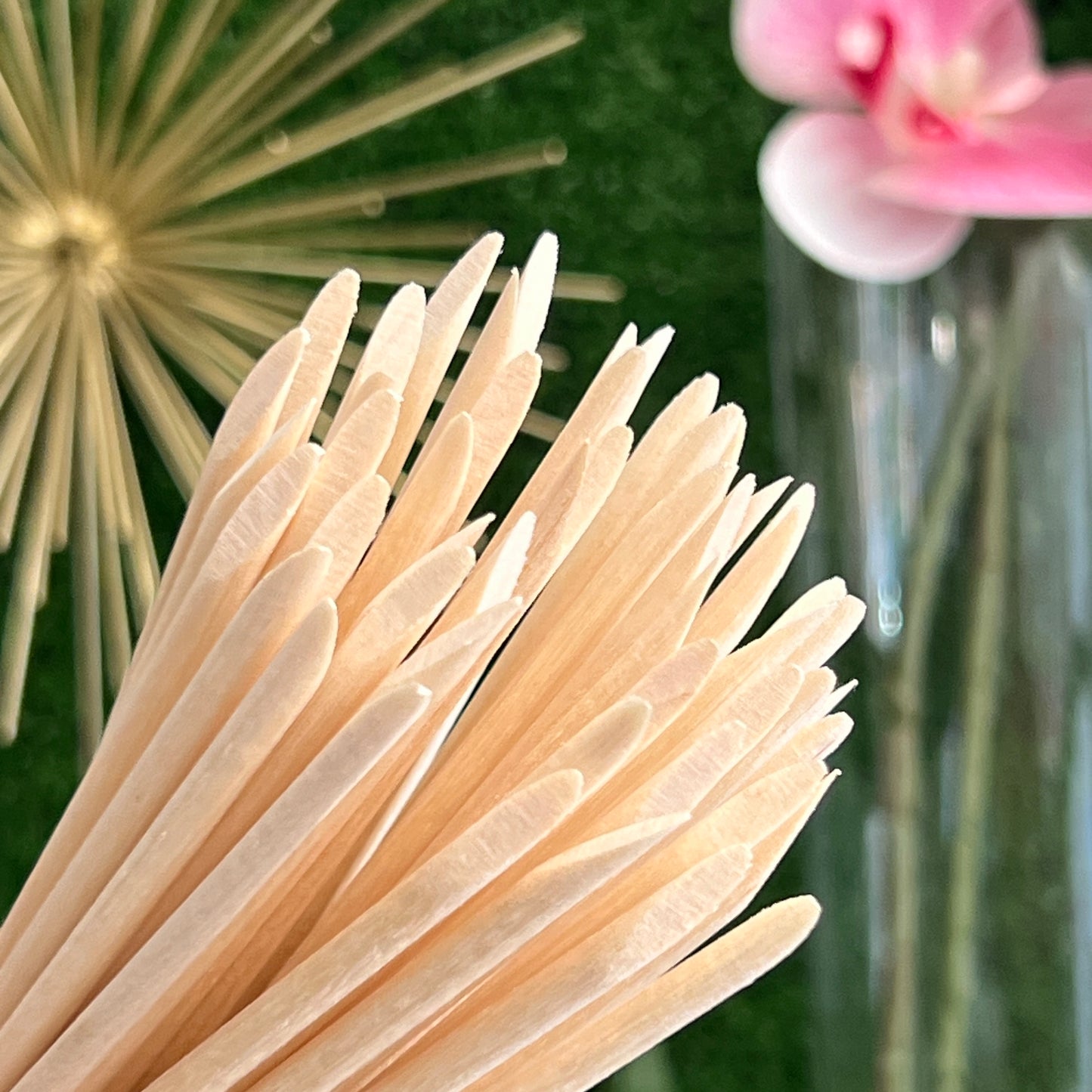 WOODEN STICKS | Bastoncini d’arancia | 100 pezzi da 15 cm