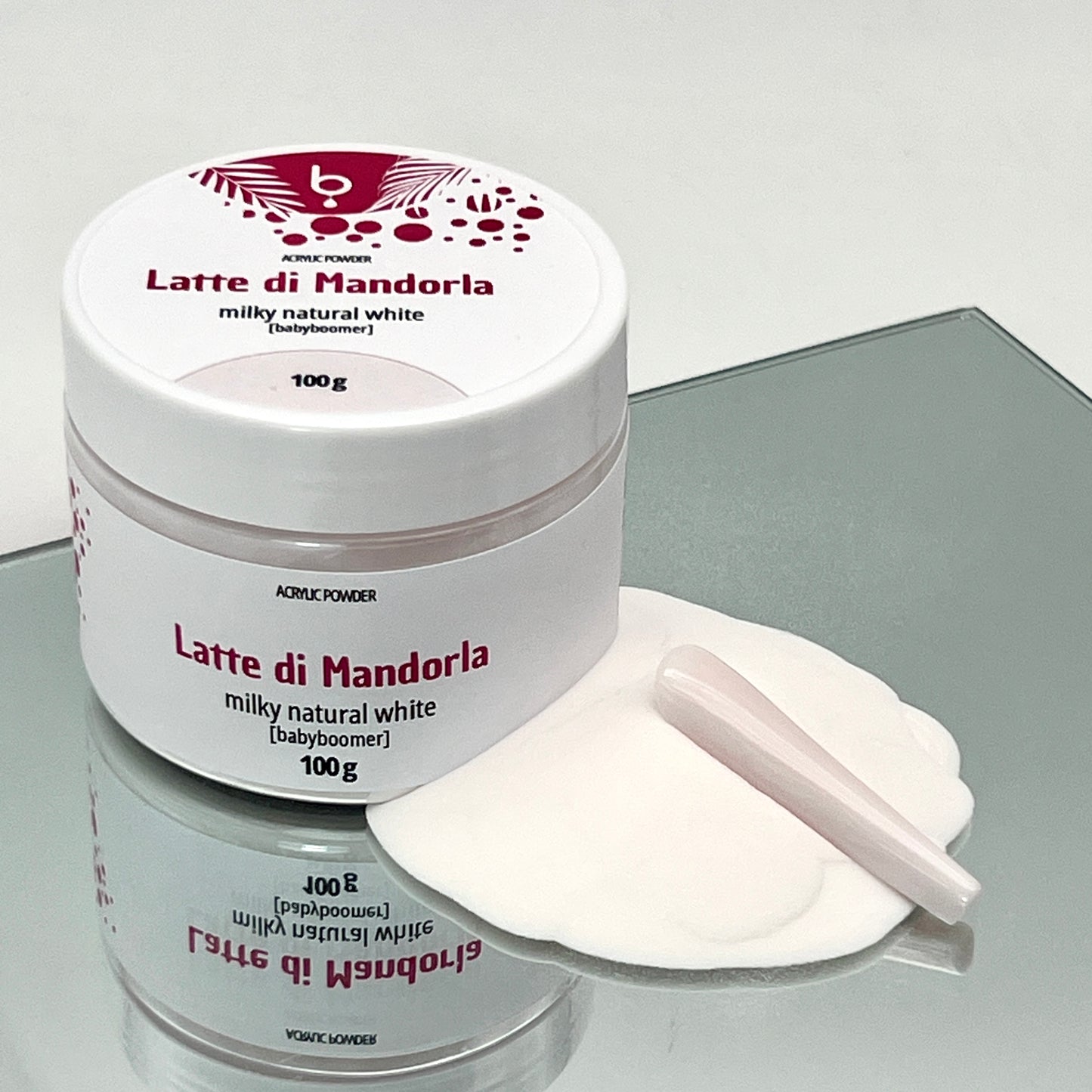 ACRYLIC POWDER Latte di mandorla - ACRILICO BIANCO LATTE