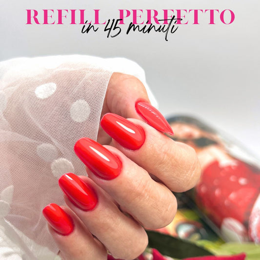 REFILL PERFETTO – Il metodo professionale per refill unghie in 45 minuti (kit con corso incluso)