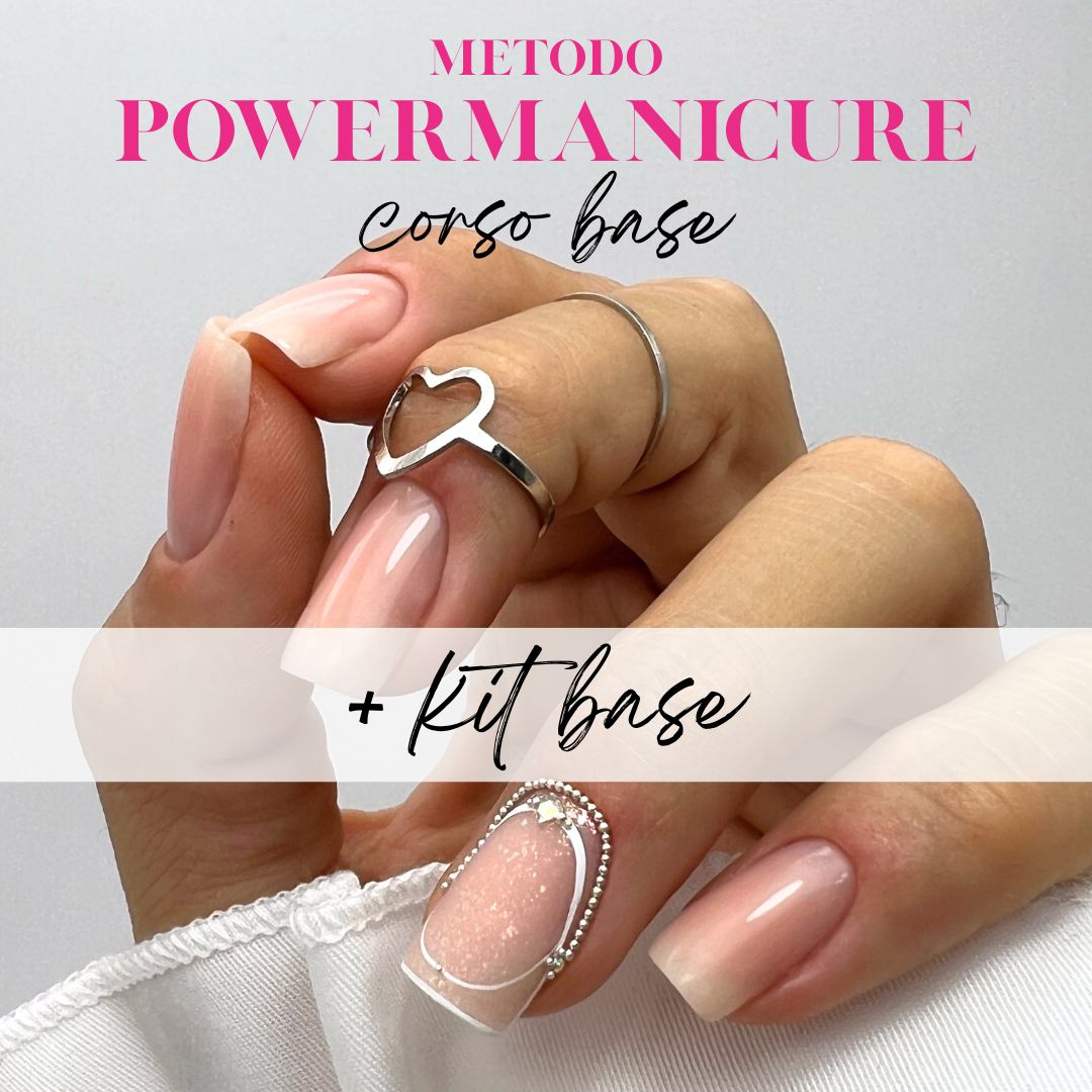 POWERMANICURE™️ - Refill perfetto – Il metodo professionale per unghie in 45 minuti (kit con corso incluso)