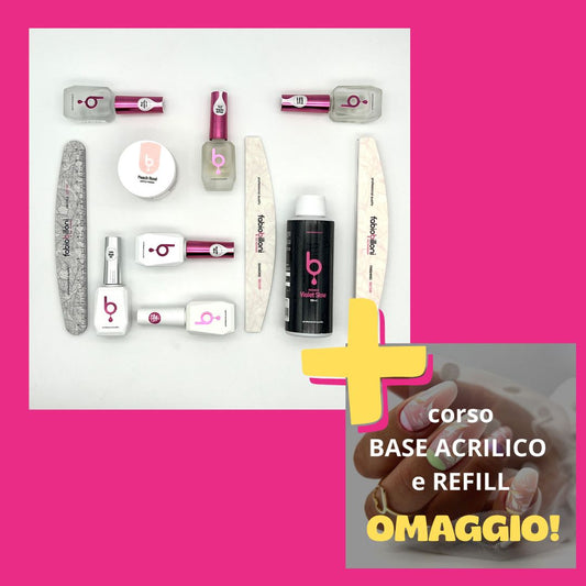 PROMO NATALE! - Kit RICOSTRUZIONE ACRILICO + CORSO ONLINE OMAGGIO