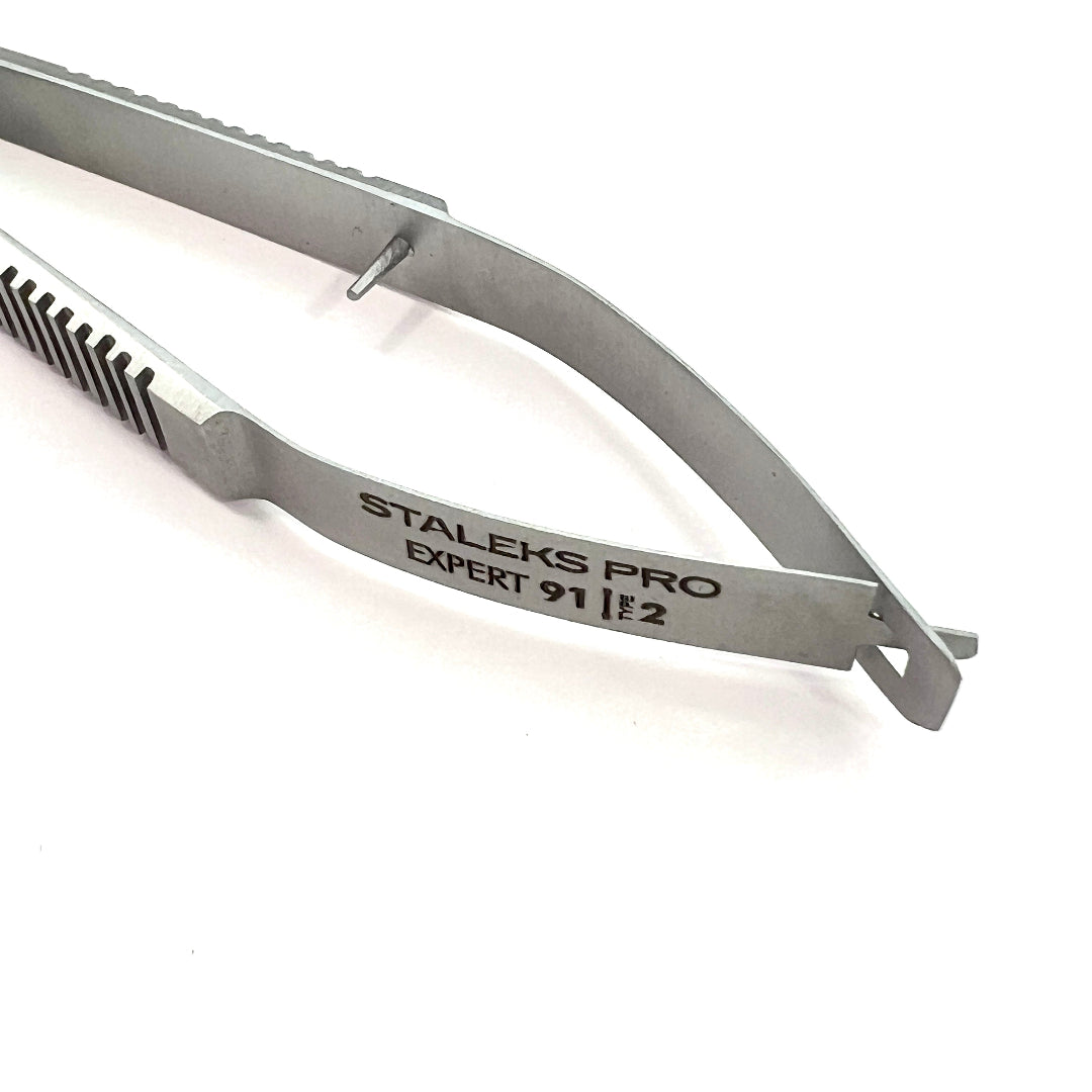 FORBICINA per FORMINE e sopracciglia Staleks EXPERT 91|2 15 mm