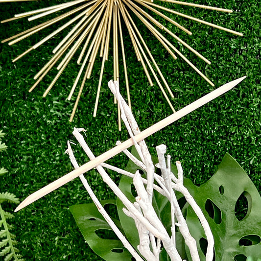 WOODEN STICKS | Bastoncini d’arancia | 100 pezzi da 15 cm