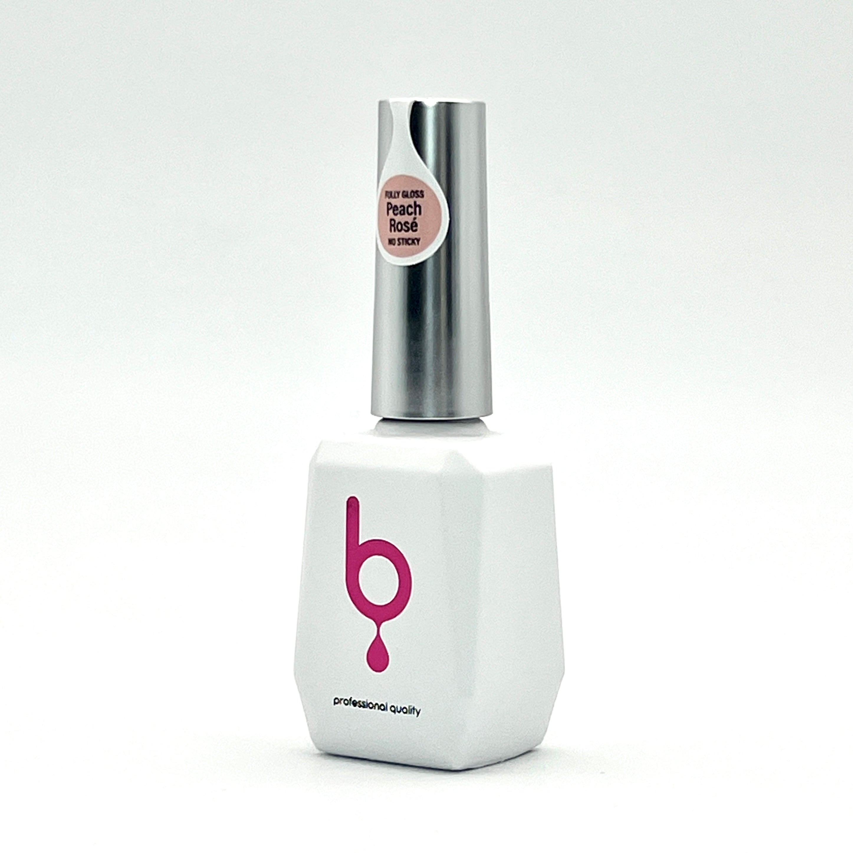 FULLY GLOSS PEACH ROSÉ - Top Coat Semitrasparente Rosa Pescato Senza Dispersione