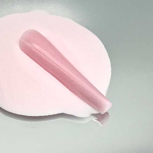 ACRYLIC POWDER Luce di Capri - ACRILICO COVER ROSA FREDDO GLITTERATO ARGENTO