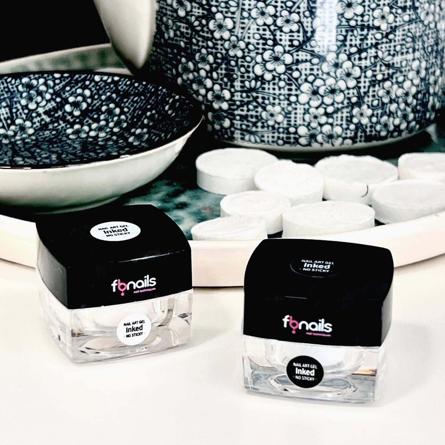 INKED BIANCO - PAINT GEL - color gel per nail art senza dispersione