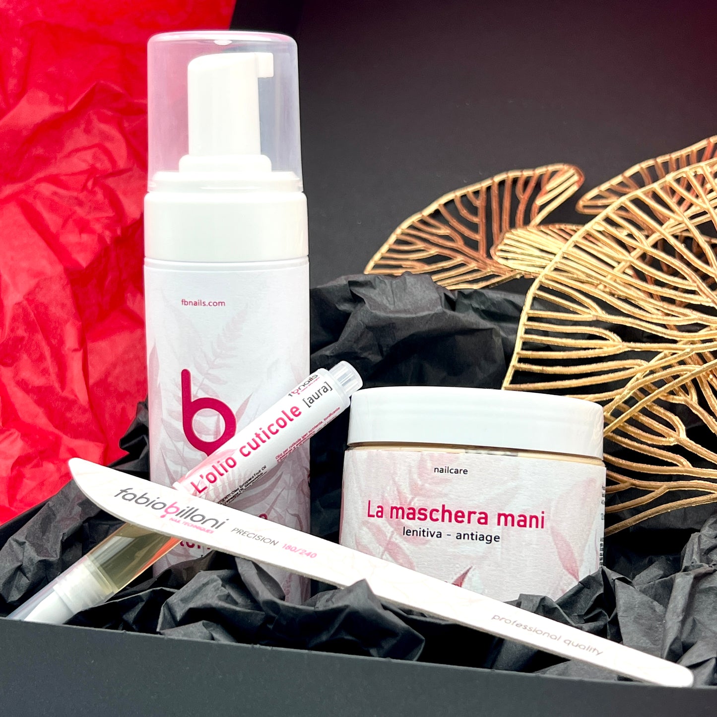 LUSSUOSO RISTORO - kit per la cura delle mani