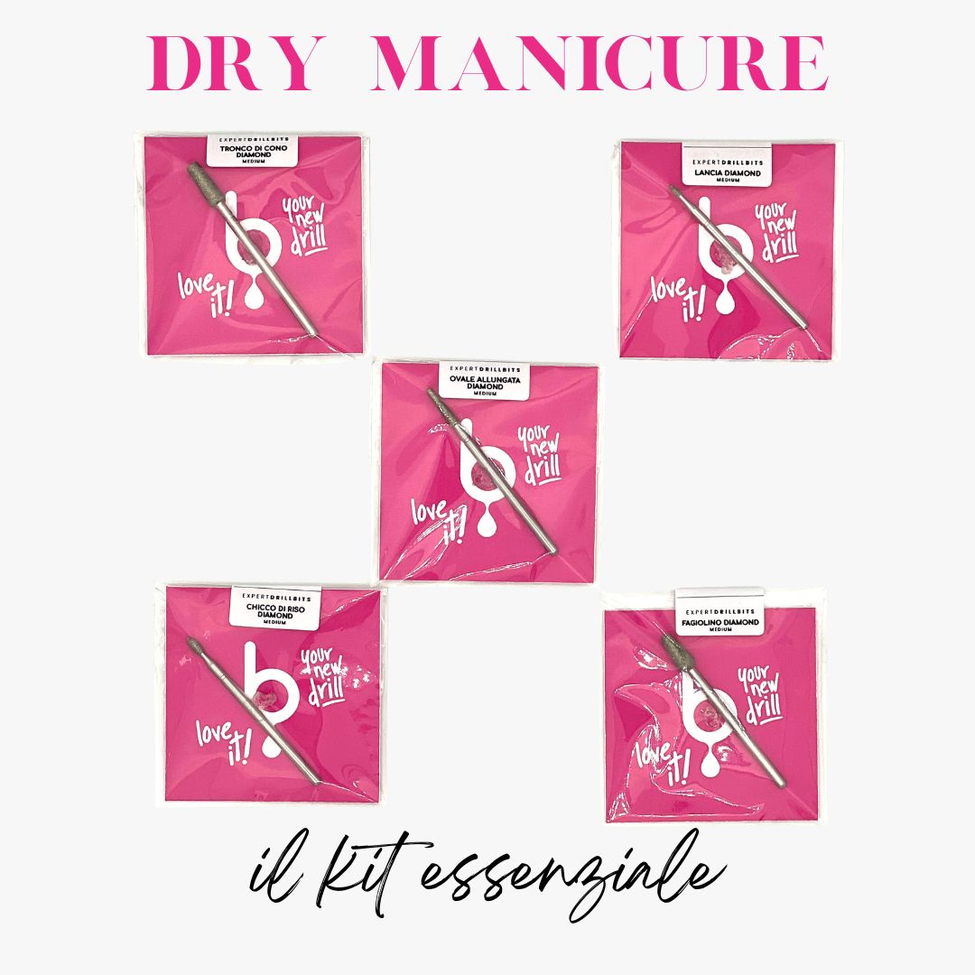 DRY MANICURE PRO– Cuticole perfette e lavoro pulito (con tecnica Fabio Billoni + kit completo) - online